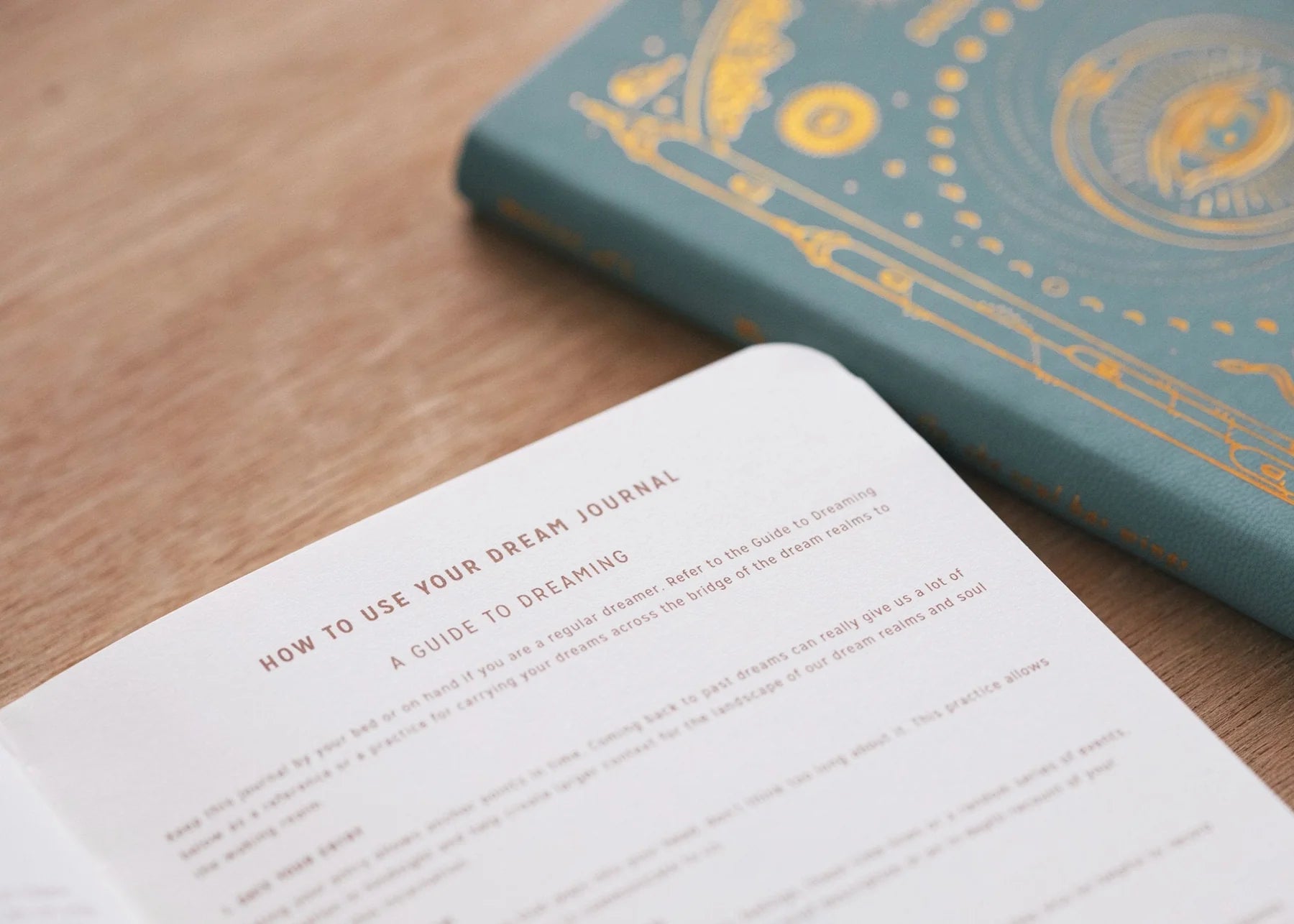 A5 Ether Dream Journal - Teal / Gold Holo - Preorder Now!