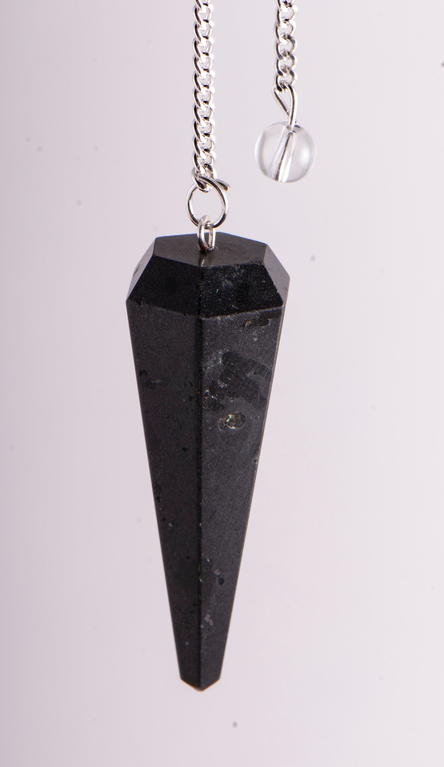 Hexagonal Pendulum Black Tourmaline