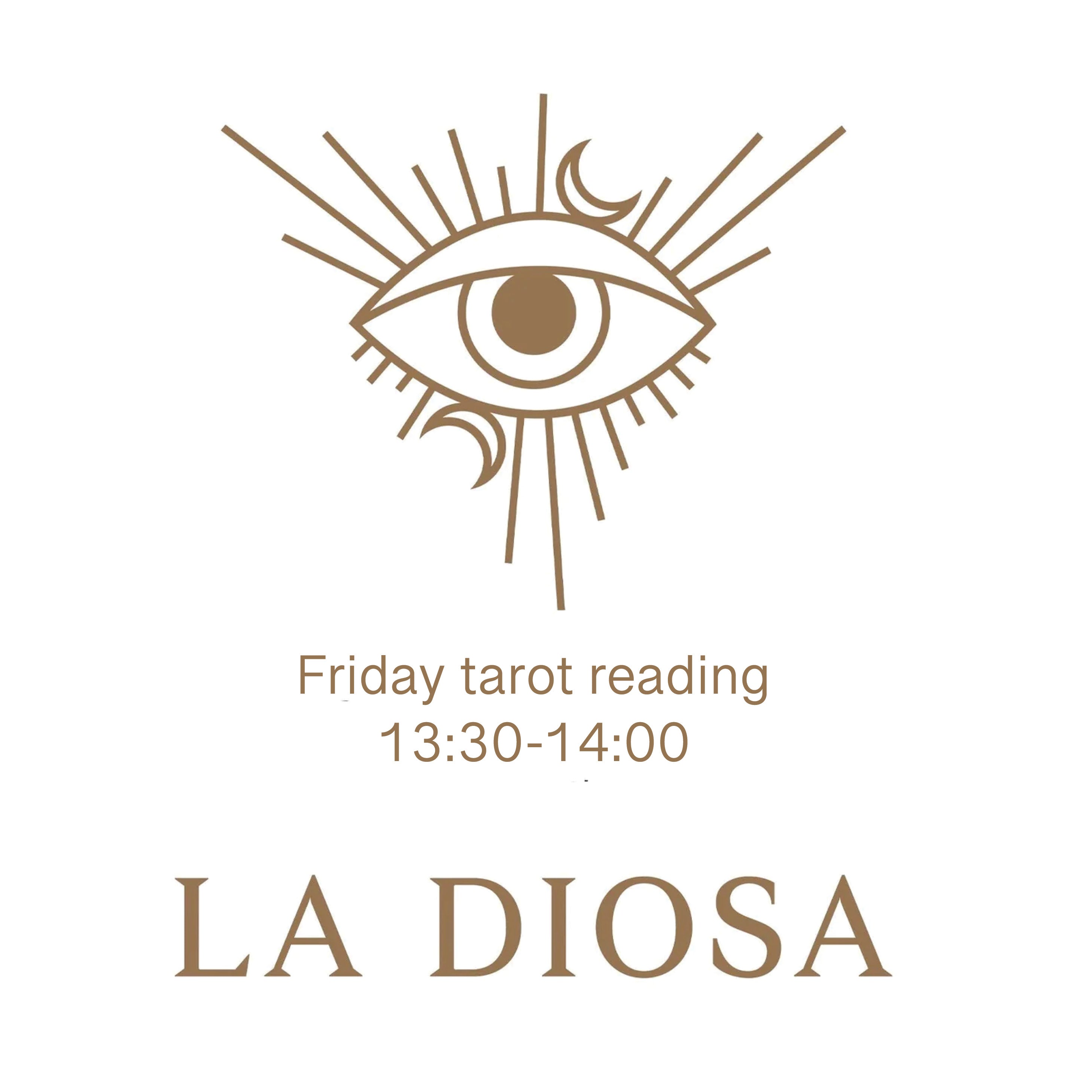Tarot walk in readings every Friday