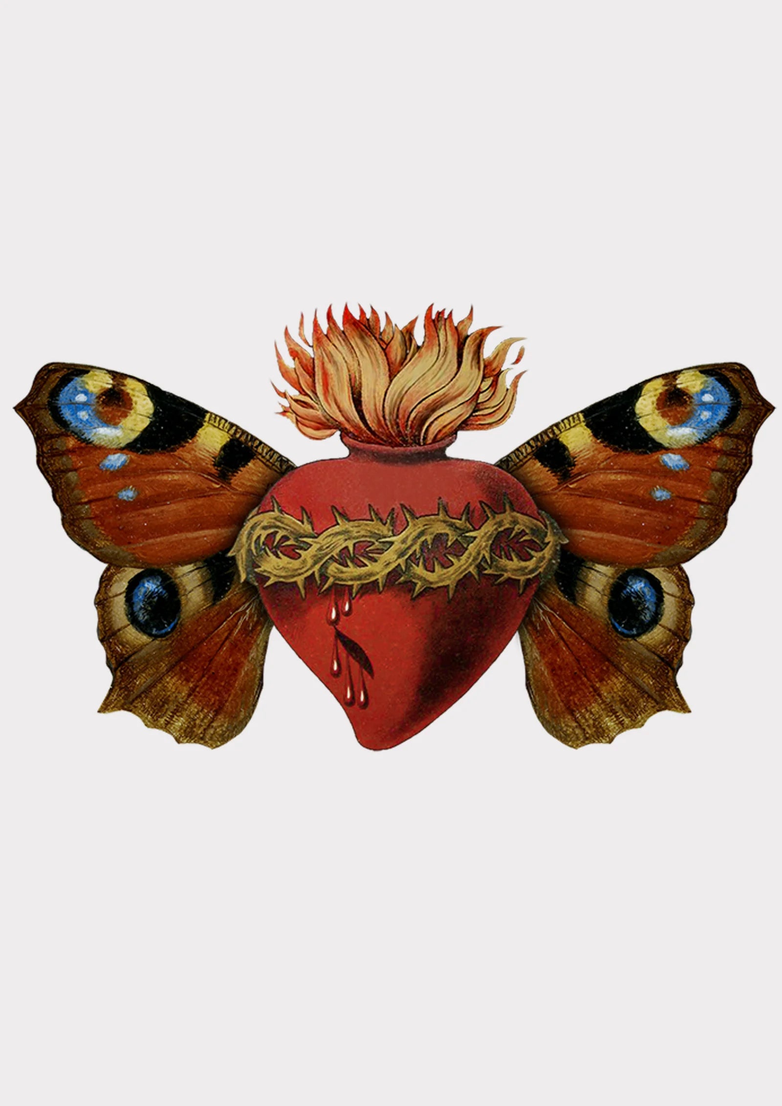 Sacred Butterfly A3 Adhesive