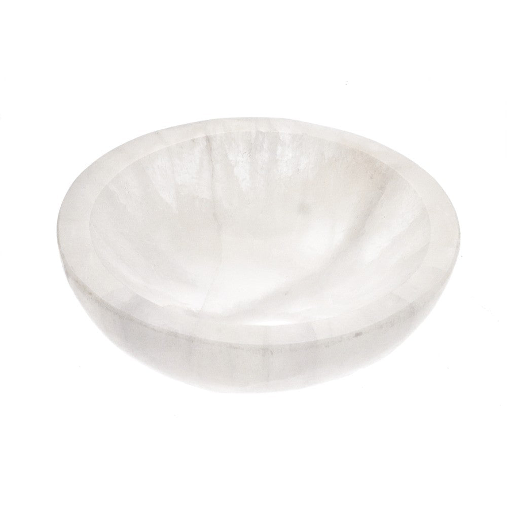 Selenite Circular Bowl
