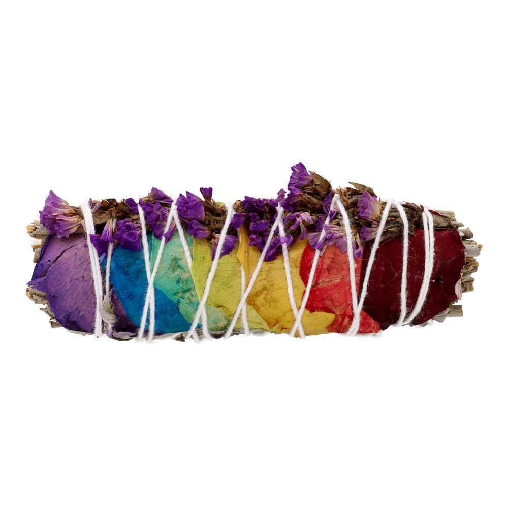 White Sage with Petals Chakras