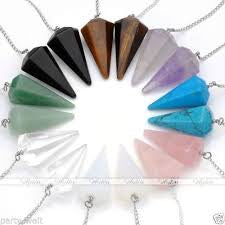 Pendulum Faceted Cone- Assorted