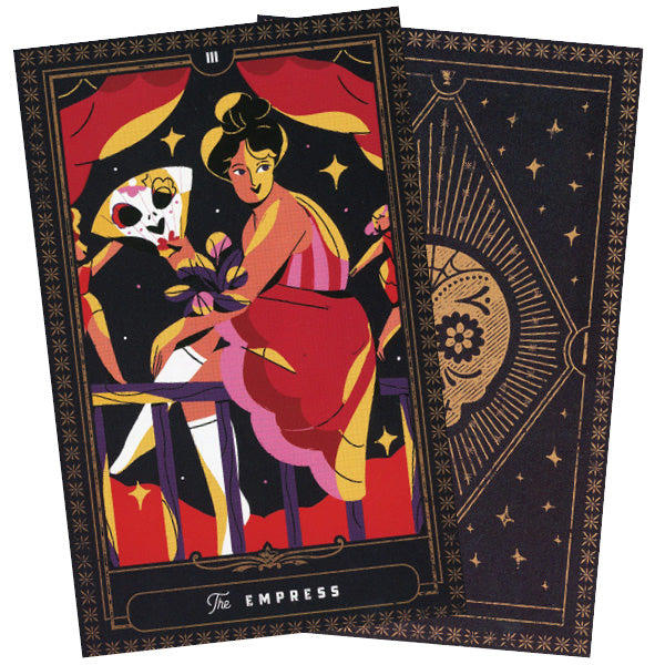 Sugar Skull Tarot Deck & Guidbook