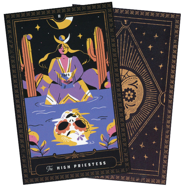 Sugar Skull Tarot Deck & Guidbook