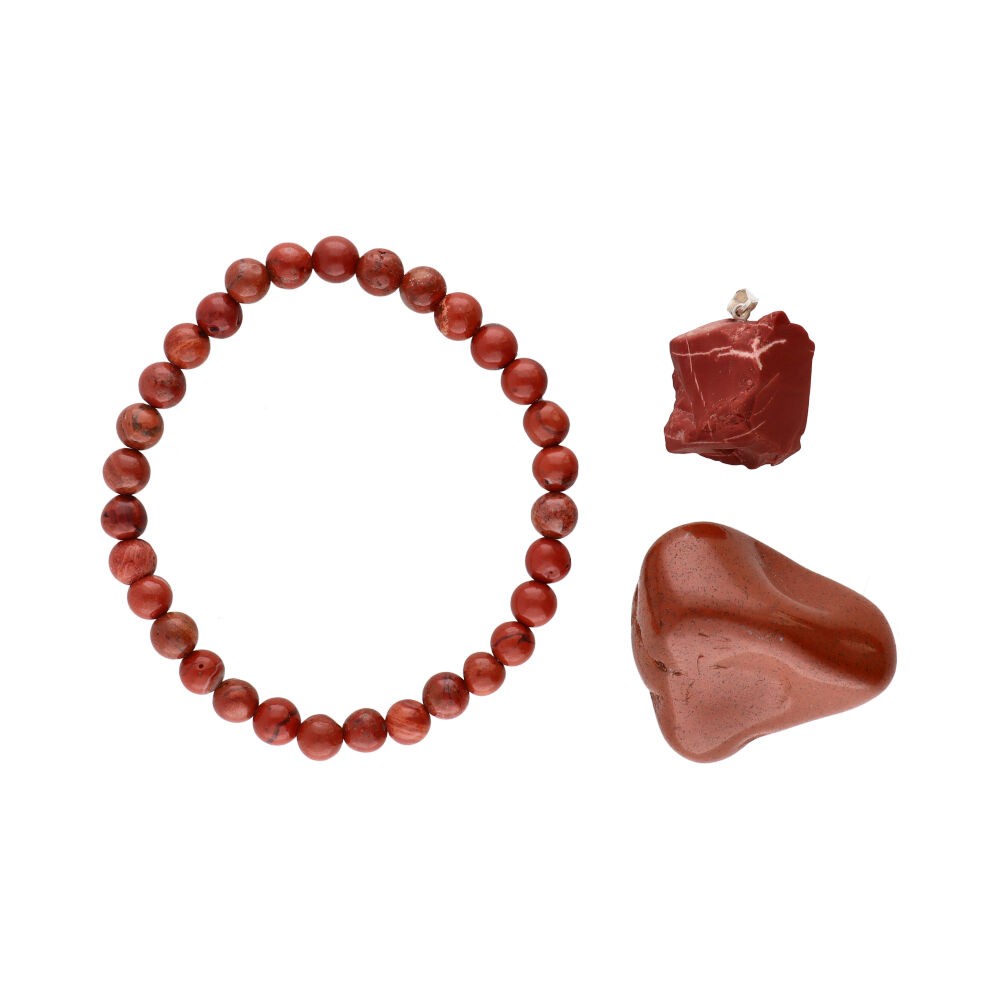 Zodiac pack SCORPIO, red jasper