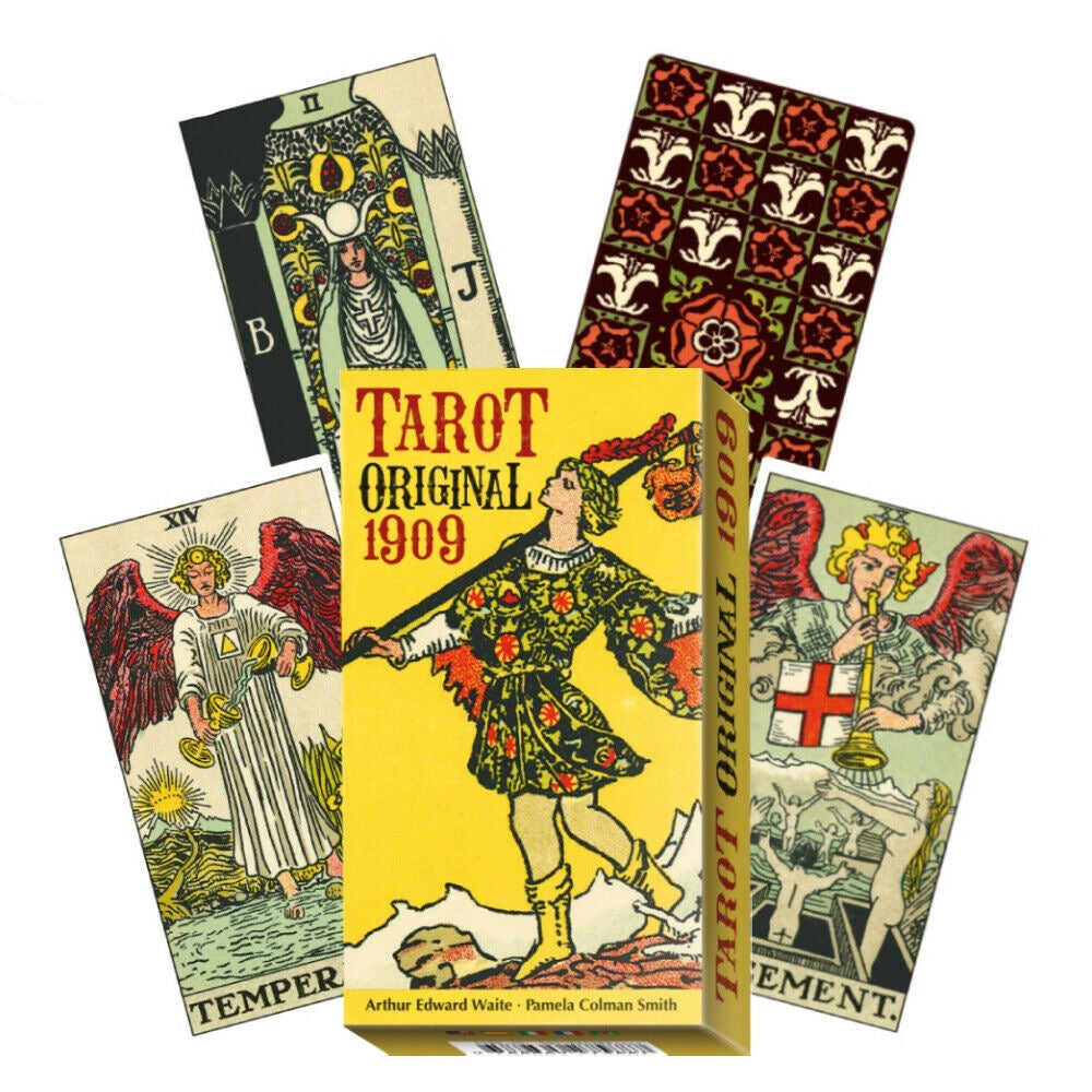 Tarot Original 1909 Card Deck by Arthur Waite Pamela Colman Smith